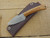 LT Wright Knives: Great Plainsman (Saber Grind) D2 Steel Fixed Blade Camping Knife w/ Dyed Bone Handle - 9