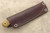 LT Wright Knives Great Plainsman - D2 Steel - Saber Grind - Natural Canvas Micarta Handle - Matte Finish