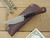 LT Wright Knives: Hunter Pro Elite (Flat Grind) Fixed Blade Knife w/ Desert Ironwood Handle & Fancy Jimping - 1