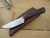 LT Wright Knives: Hunter Pro Elite (Flat Grind) Fixed Blade Knife w/ Desert Ironwood Handle & Fancy Jimping - 5