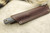 LT Wright Knives: Maverick Scout (Flat Grind) Fixed Blade Knife w/ Gray & Black G10 Handle