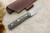 LT Wright Knives: Maverick Scout (Flat Grind) Fixed Blade Knife w/ Gray & Black G10 Handle - Mountain Texture