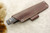 LT Wright Knives: Maverick Scout (Flat Grind) Fixed Blade Knife w/ Gray & Black G10 Handle - Mountain Texture