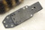 LT Wright Knives: Next Gen (Flat Grind) Fixed Blade Knife w/ Midnight Tiger G10 Handle - Kydex Sheath