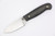 LT Wright Knives Patriot - A2 Steel - Flat Grind - Black Canvas Micarta Handle - Matte Finish