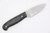 LT Wright Knives Patriot - A2 Steel - Flat Grind - Black Canvas Micarta Handle - Matte Finish