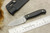 LT Wright Knives: Patriot (Flat Grind) Fixed Blade Knife w/ Black Canvas Micarta Handle - Kydex Sheath LT Wright Knives: Patriot (Flat Grind) Fixed Blade Knife w/ Black Canvas Micarta Handle - Kydex Sheath