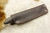 LT Wright Knives: Small Northern Hunter (AEB-L Steel) Flat Grind Fixed Blade Knife w/ Dark Maple Handle - 4