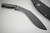 Ontario Kukri 12" Black 1095 Fixed Blade, Chopping Knife w/ Kraton Handle & Nylon Sheath