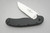 Ontario RAT Model 1 Folding Knife, 3.6" Stainless Satin Blade, Black Nylon Handle - 8848SP