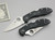 Spyderco Knives: Delica 4 (Full Flat Grind) Folding Pocket Knife w/ Black Textured Fiberglass Reinforced Nylon Handle
