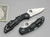 Spyderco Knives: Delica 4 (Full Flat Grind) Folding Pocket Knife w/ Black Textured Fiberglass Reinforced Nylon Handle