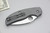 Spyderco Knives: Sage (Full Flat Grind) Folding Pocket Knife w/ Black Carbon Fiber Handle