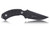 Steel Will Knives Censor 1332 Fixed Blade - Fiberglass Reinforced Nylon Handle - Black 3.54" Blade