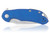 Steel Will Knives Cutjack C22-2BK Folding Blade - Blue G10 Handle Handle - Satin 3.5" M390 Steel Blade