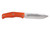 Steel Will Knives Gekko 1533 Fixed Blade - Orange G10 Handle - Drop Point - Satin 5.12" Blade