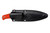 Steel Will Knives Gekko 1533 Fixed Blade - Orange G10 Handle - Drop Point - Satin 5.12" Blade