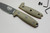 TKC: COMPACT G10 Handle for ESEE 3 / ESEE 4 - Ranger Green w/ Orange Liner