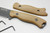 TKC: G10 Handle for Becker BK15, 16, 17, 18 - Coyote Brown