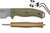 TKC G10 Handle for AK 5.5/6.5/8 and ESEE 5/6 - Ranger Green w/ Orange Liner