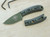 TKC: G10 Handle for ESEE Candiru - Green & Black, 2x2 TKC: G10 Handle for ESEE Candiru - Green & Black, 2x2