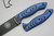 TKC: G10 Handle for ESEE CM6 - Blue & Black, 2X2