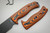 TKC: G10 Handle for Ontario RAT-5 /  RAT-6 / RAT-7 - Tigerstripe, 2X2