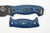 TKC: G10 Handle for Ontario RD & RBS 4, 6, 7, 9, Tanto, Hawk - Blue & Black