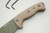 TKC: G10 Handle for Ontario RTAK II - Earth Brown