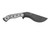 TOPS Knives Bushcrafters Kukri 7.0, BKUK-01 - Black Traction Coated 7.75" Blade - Black Linen Micarta Handle - Kydex Sheath