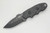 TOPS Knives C.A.T., 200H-01 - Hunter Point - Black Traction Coated Blade - Black G10 Cryptic Cyber Scales