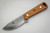 TOPS Knives C.U.B. (Compact Utility Blade) CUB-01 - Bead Blast Blade Finish - Hunters Point - Tan Canvas Micarta Handle / Includes Mini Survival Kit