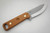 TOPS Knives C.U.B. (Compact Utility Blade) CUB-01 - Bead Blast Blade Finish - Hunters Point - Tan Canvas Micarta Handle / Includes Mini Survival Kit