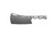 TOPS Knives El Chappo, ECHA-02 - Sniper Gray Finish - Black Canvas Micarta Handle