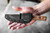 TOPS Knives Fieldcraft 3.5 - Black Traction Coating - 3.75" Blade - 1095 Carbon Steel - Tan Canvas Micarta Handle