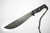 TOPS Knives Yacare 10.0 Machete - Tungsten Blade Finish - Black Canvas Micarta Handle