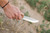 TOPS Knives, BROS-TBF B.O.B. (Brothers Of Bushcraft) Fieldcraft Uncoated Fixed Blade Knife w/ Tan Canvas Micarta Handle