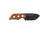 TOPS Knives, LRNK-01 Lil' Roughneck Fixed Blade Every Day Carry Knife w/ Tan Canvas Micarta Handle