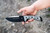 TOPS Knives, OC01 Outpost Command Bushcraft Fixed Blade Knife w/ Black Linen Micarta Handle