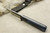 Valkyrie Knives Custom Hooligan Fixed Blade (Flat Tang) Knife w/ Blue & Black G10 Handle, Black G10 Bolster & Black Liners - 1