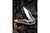 WE Knife Company 906C - Isham Arrakis Titanium Framelock - Gold/Gray - 3.5" Satin Blade
