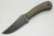 Winkler Knives - Blue Ridge Hunter - 80CRV2 Steel - Flat Grind - Green Laminate