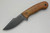 Winkler Knives - Knight Jaeger - 80CRV2 Steel - Flat Grind - Tan Canvas Micarta Handle