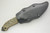 Winkler Knives - Spike - 80CRV2 Steel - Flat Grind - WASP (Black and Tan Canvas Micarta) Sculpted Handle - Crusher Spike/Glass Breaker
