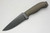 Winkler Knives - Striker - 80CRV2 Steel - Flat Grind - Green Canvas Micarta Handle