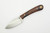 LT Wright Knives Great Plainsman - Saber Grind - D2 Steel - Desert Ironwood Handle - Brass Pins - Polished Finish / FREE BLACK LINERS! - 2