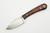LT Wright Knives Great Plainsman - Saber Grind - D2 Steel - Desert Ironwood Handle - Brass Pins - Polished Finish / FREE BLACK LINERS! - 4