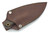 LT Wright Knives Lil Muk - Flat Grind - CPM 3V Steel - Green Canvas Micarta - Matte Finish