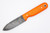 LT Wright Knives Bushcrafter HC - High Saber Grind - Orange G10 - Matte Finish