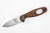 ESEE Knives Xancudo - XAN1-006, - S35VN Steel - Stone Washed Finish - Orange and Black G10 3D Handle with Hole - Black Sheath